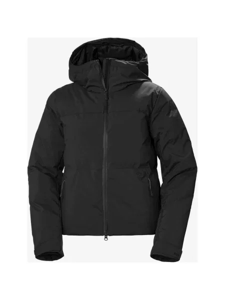 Helly Hansen Nora Krótka puchowa kurtka z kapturem S czarna