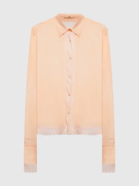 Блуза з мереживом Ermanno Scervino помаранчева