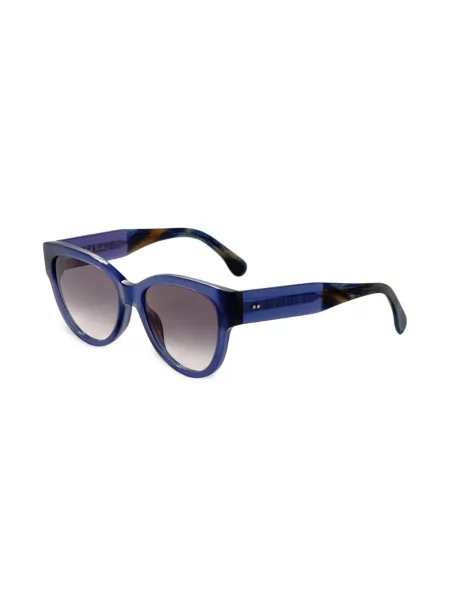 Ochelari de soare Paul Smith cu imprimeu geometric albastru