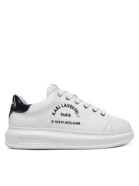 KARL LAGERFELD Sneakers Kapri alb