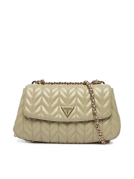 Guess Ročna torba Cheryl zelena