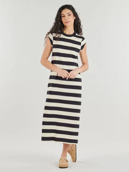 Rochie din denim Pepe Jeans negru