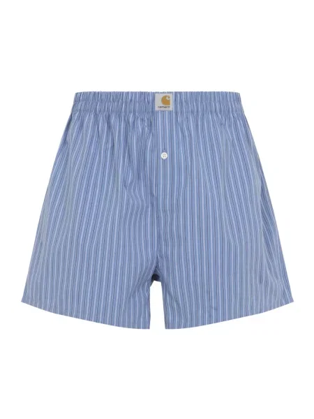 Szorty Carhartt Wip w paski niebieskie