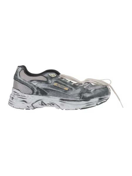 Sneakersy Autry skórzane szare