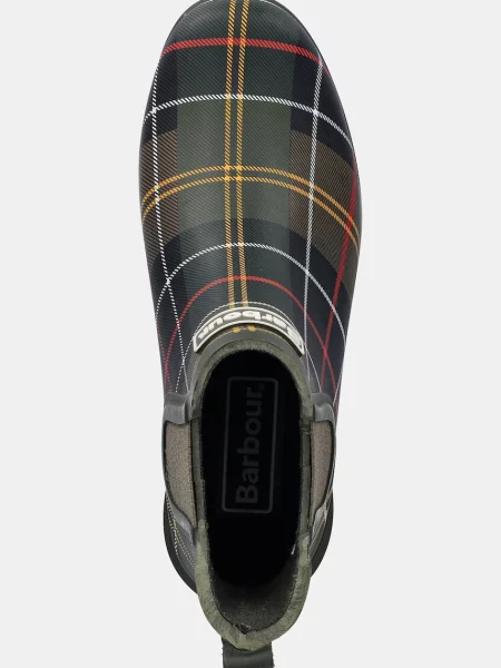 Резиновые сапоги Barbour зеленые