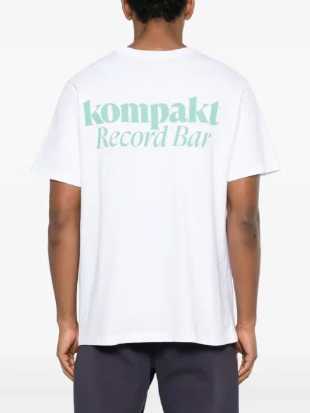 Μπλούζα Kompakt Record Bar με αυτόγραφο λευκό