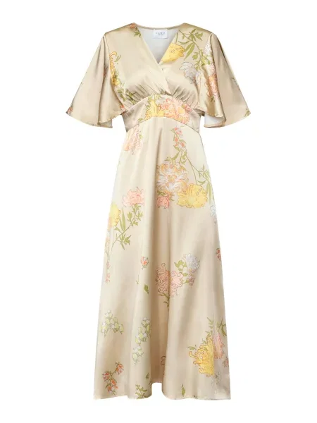 SISTERS POINT Rochie / pastel / verde / roz pudră galben