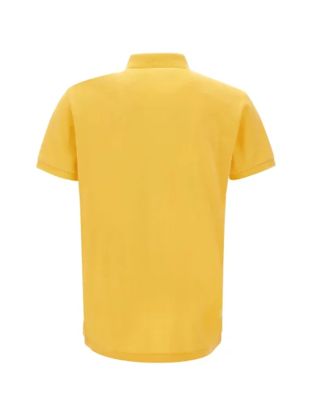 Cămașă Polo Ralph Lauren cu broderie galben