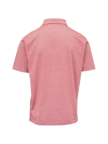 Gulerat tricou polo Peter Millar roz