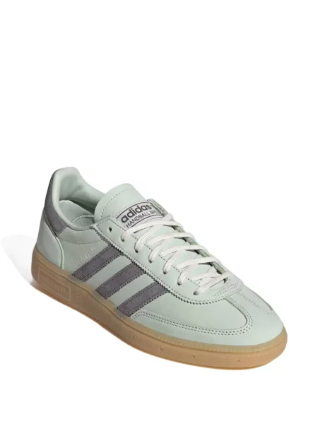Ριγέ τρέξιμο σετ φόρμας Adidas με σχέδιο γκρι