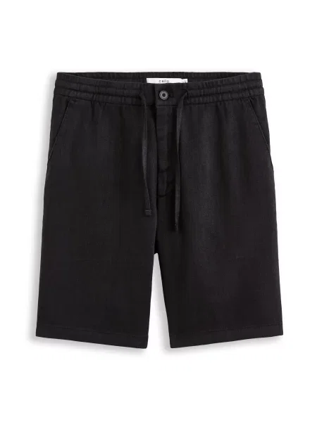 Ленени шорти Celio черно