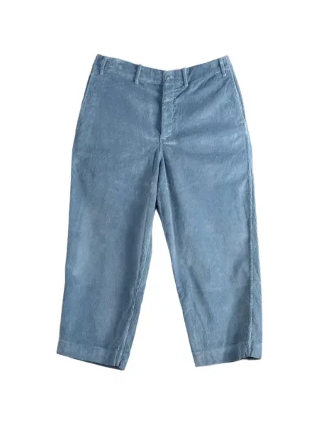 Pantaloni Casey Casey de catifea cord albastru
