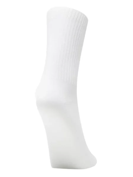 Футбол тениска с дълъг ръкав Adidas на райета мъниста бяло