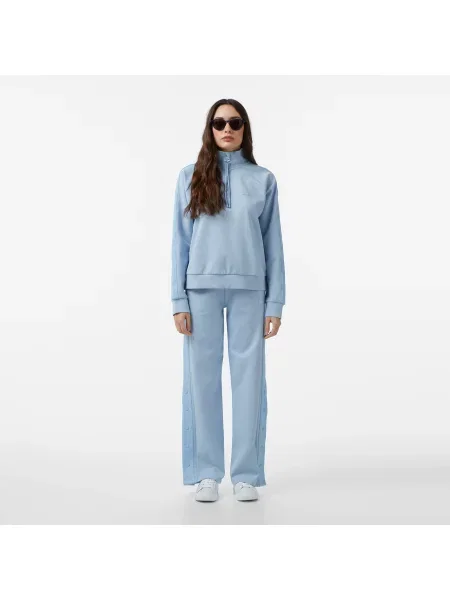 Lacoste Bluza Ze Stójką Loose Fit niebieska
