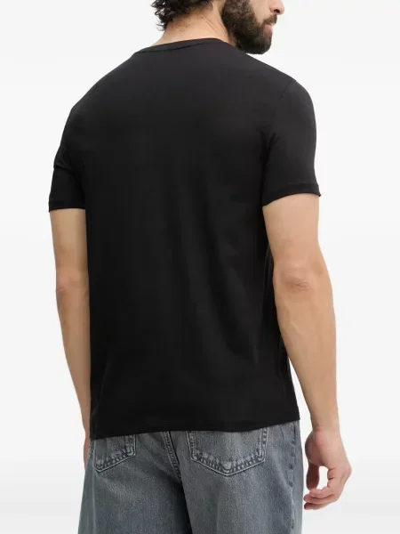 Tricou Armani Exchange cu imagine negru
