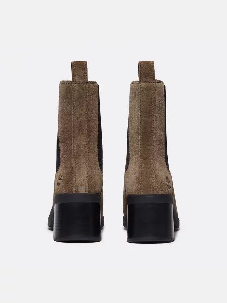 Замшевые ботинки челси Timberland коричневые