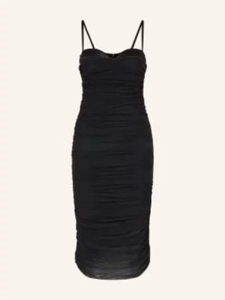 Liu Jo Sukienka Z Kamieniami Ozdobnymi schwarz czarna