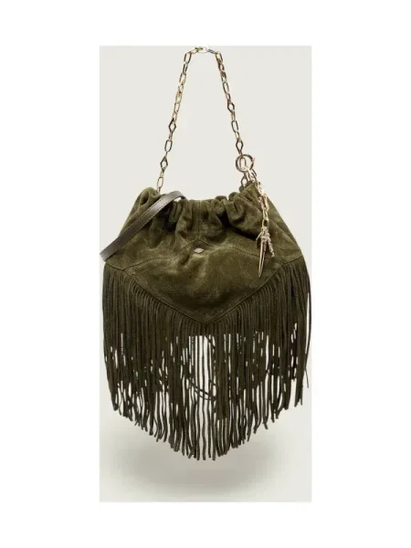 Ba&sh Geantă tip sac MINI JUNE | piele întoarsă