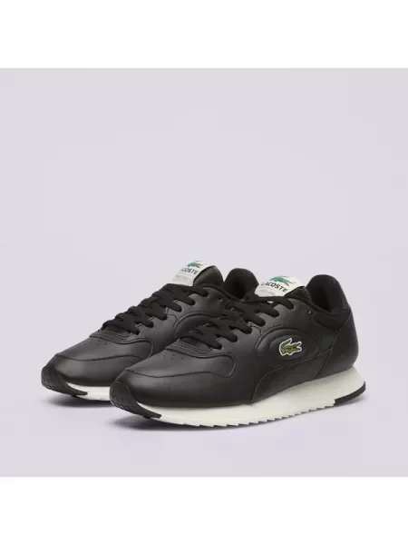 Ilgaauliai batai Lacoste juoda