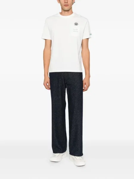 Tricou Mc2 Saint Barth cu imagine alb