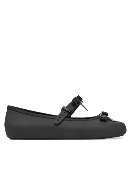 Melissa Балеринки Melissa Soft Ballerina Bow Ad M черен