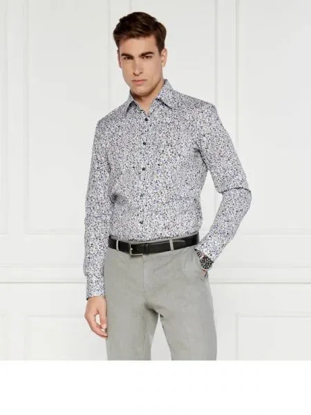 BOSS BLACK Cămașă negru