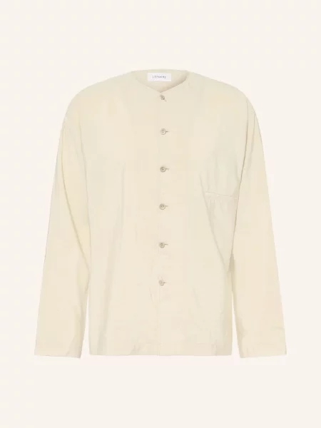 Lemaire Koszula Comfort Fit Z Jedwabiem weiss