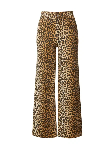 Y.A.S Jeans LEONORA crem / pueblo / închis maro