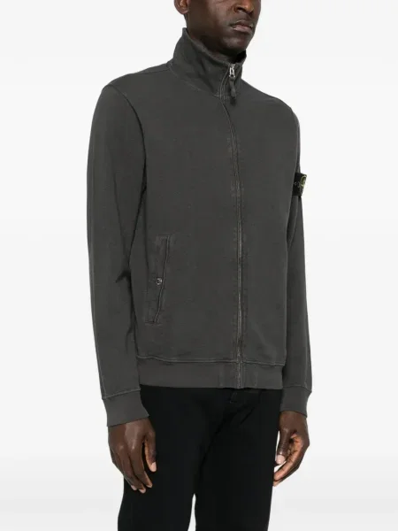 Pulover Stone Island cu strasuri gri