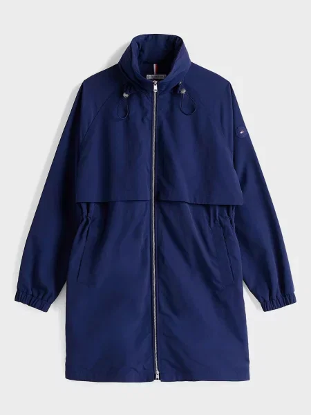 Довга вітровка Tommy Hilfiger синя
