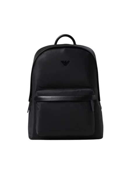 Torba Emporio Armani skórzana czarna