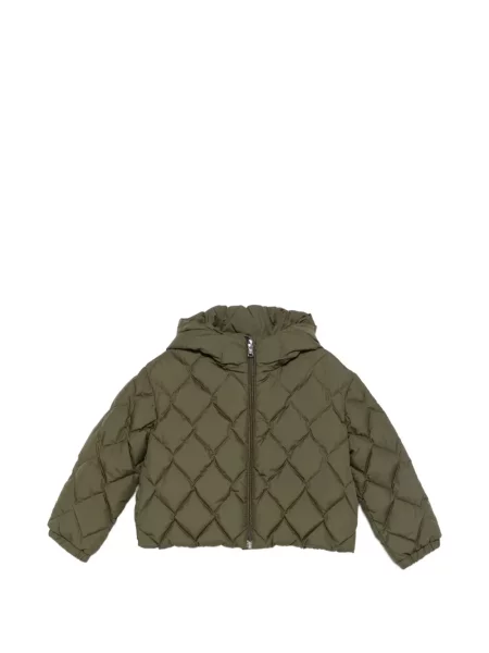Kurtka puchowa dziecięca Moncler Enfant zielona