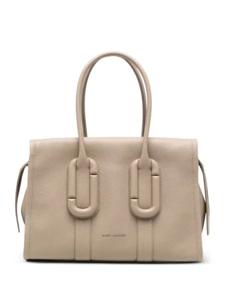 Geantă shopper Marc Jacobs din piele gri