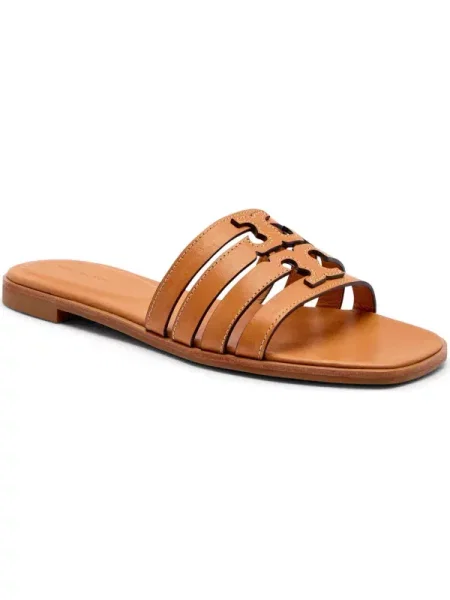 TORY BURCH Bőr papucs INES bézs