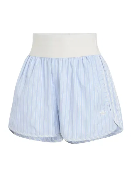 Adidas Originals Szorty Poplin blau niebieskie
