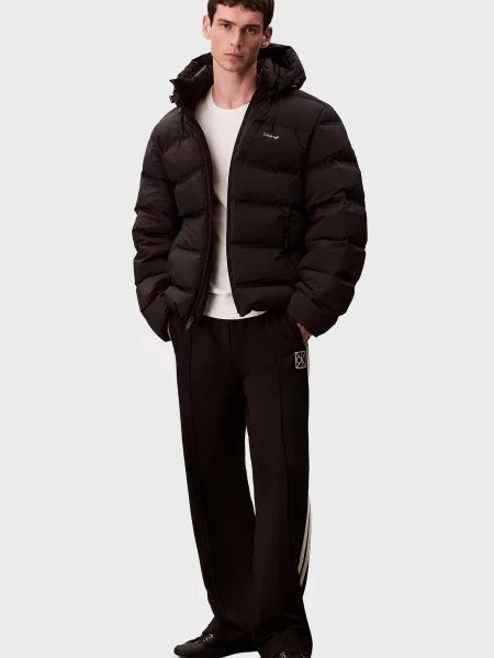 Стеганый пуховик Calvin Klein черный