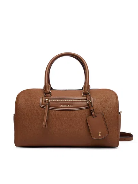 Ročna torba MICHAEL Michael Kors Md Duffle Satchel rjava