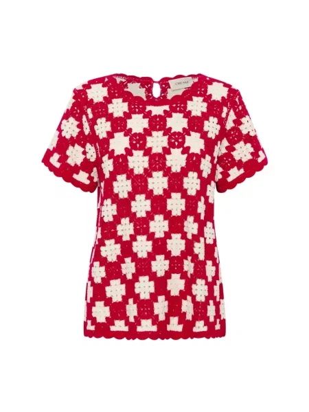 Bluzka Cream czerwona