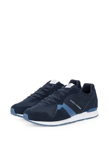 Szarvasbőr sneaker Tommy Hilfiger kék