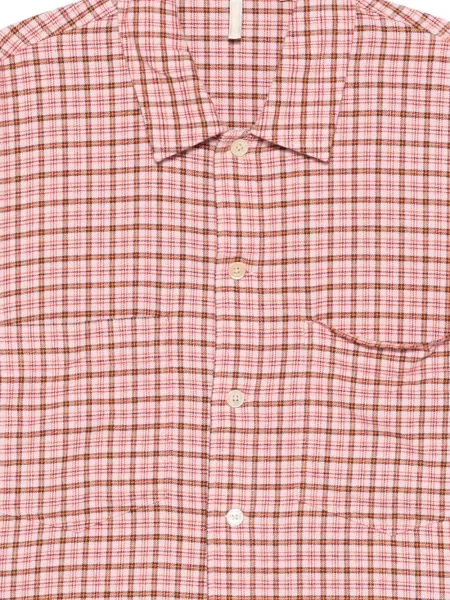 Košulja Sunflower karirana ružičasta