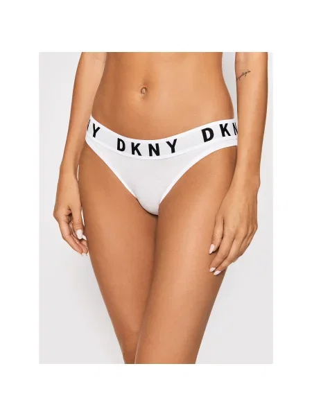 DKNY Klasikinės kelnaitės balta
