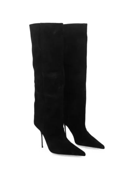 Botine Jeffrey Campbell din piele de căprioară negru