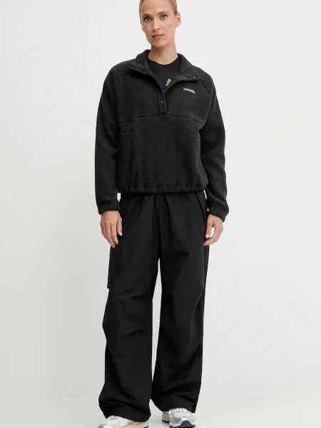 Columbia bluza polarowa Jasper gładka czarny