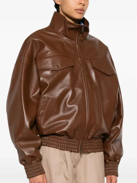 Geacă Balenciaga maro