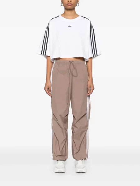 Ochelari de soare Adidas cu dungi alb