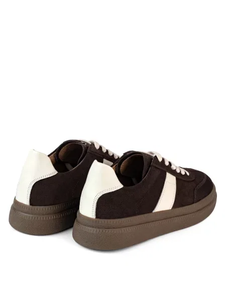 Замшевые кеды Oldcom коричневые