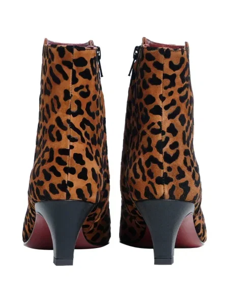 Botine Roberto Festa cu imagine cu model leopard maro