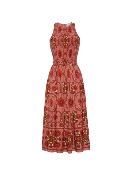 Rochie Cara Cara cu model floral cu imagine roz