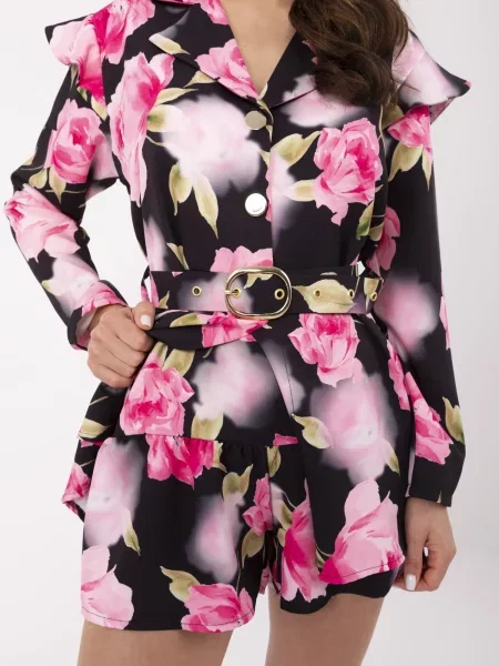 Salopetă Italy Moda negru