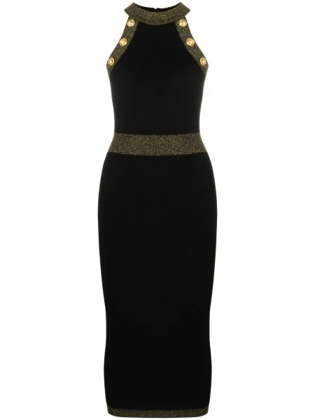 Rochie Balmain tricotate de costum negru